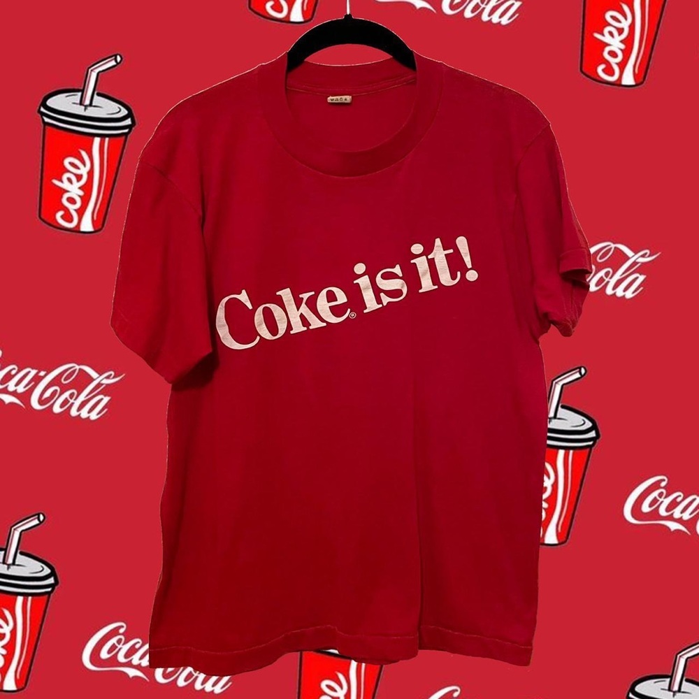 Vintage Coca Cola / PGA Tour Shirt from the 80s | Men’s Medium, Fits Small